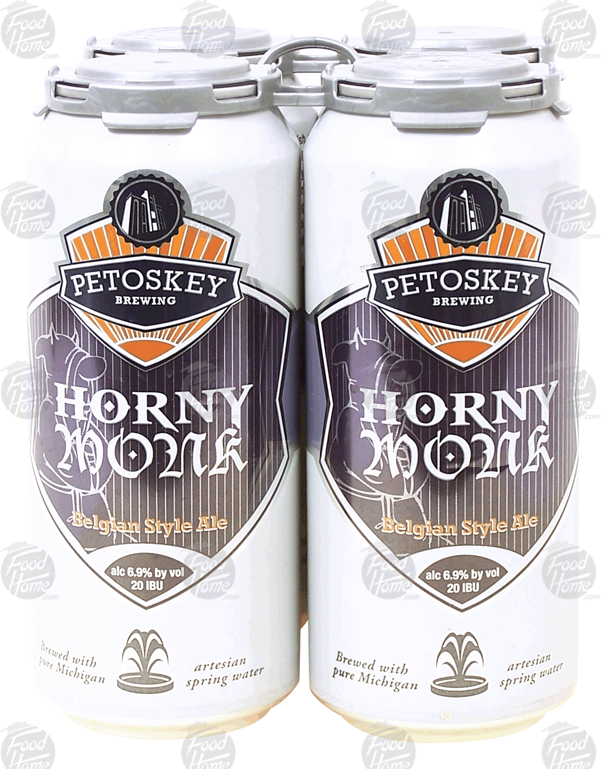 Petoskey Brewing Horny Monk belgian style ale, 6.9% alc. by vol., 1-pint Full-Size Picture